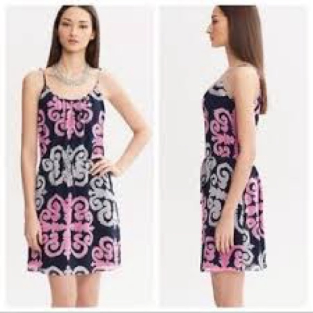 ✨ Banana Republic Milly Collection Medallion Print Dress | Sz 12 ✨ - Picture 3 of 15